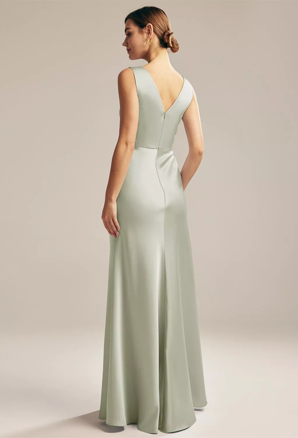 AW Maura Sage Green  Bridesmaid Dresses